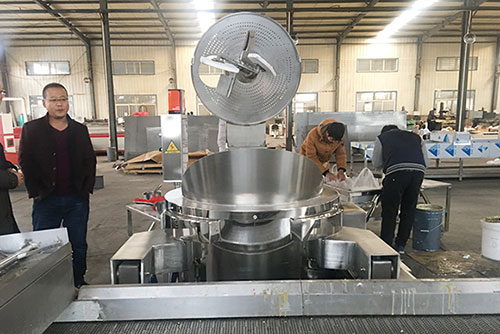 爆米花機(jī)試驗(yàn)現(xiàn)場